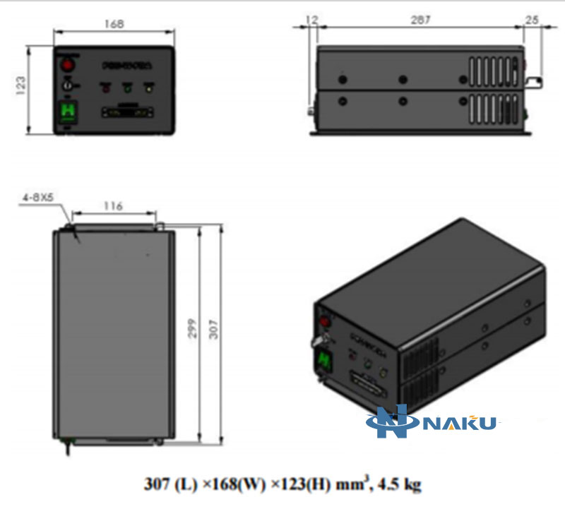 589nm 3W~4.8W DPSS激光器/TEM00模式/功率稳定性高